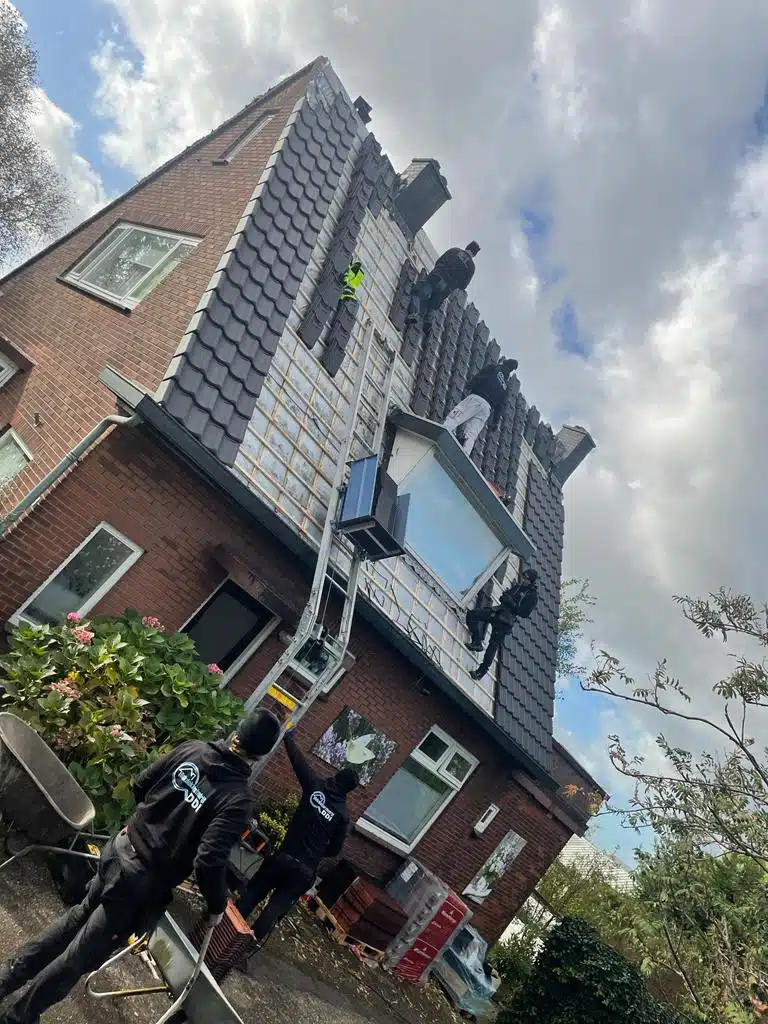 Pannendak vervangen Delft
