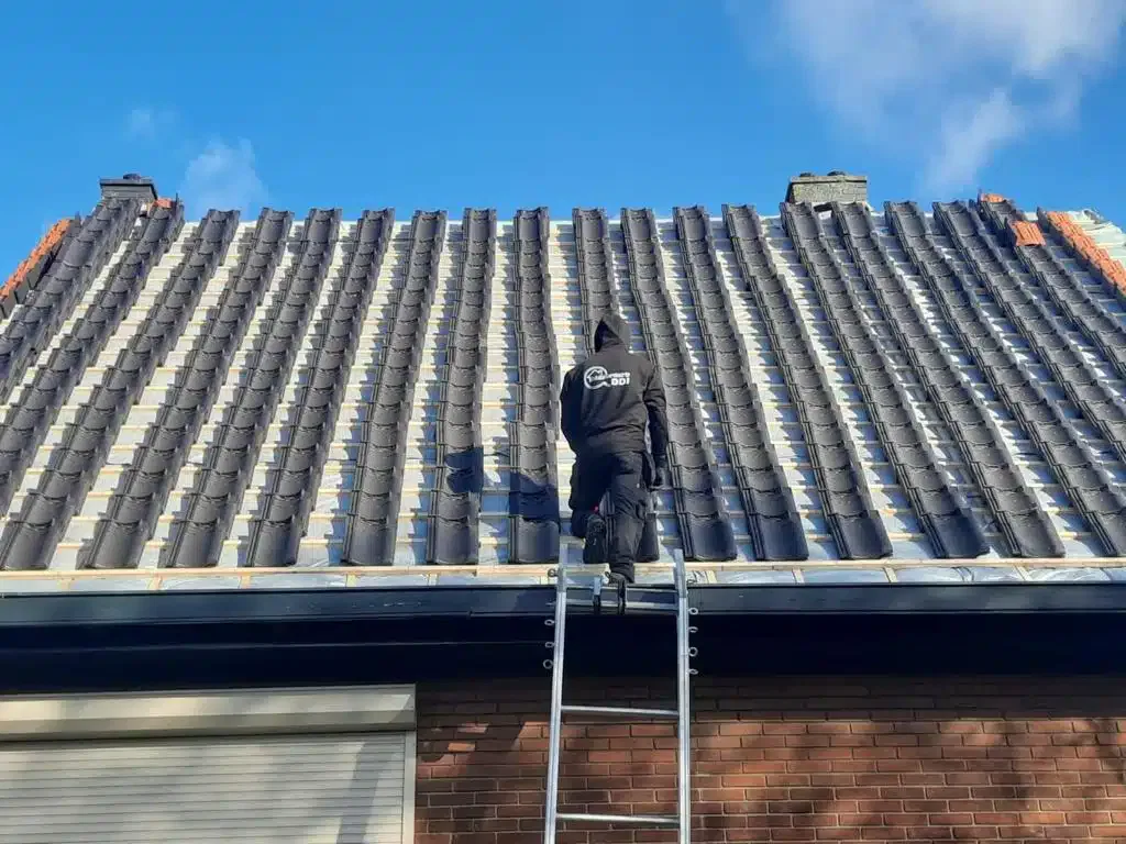 Dakpannen vervangen in Aalburg